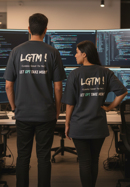 LGTM Unisex Oversized T-Shirt