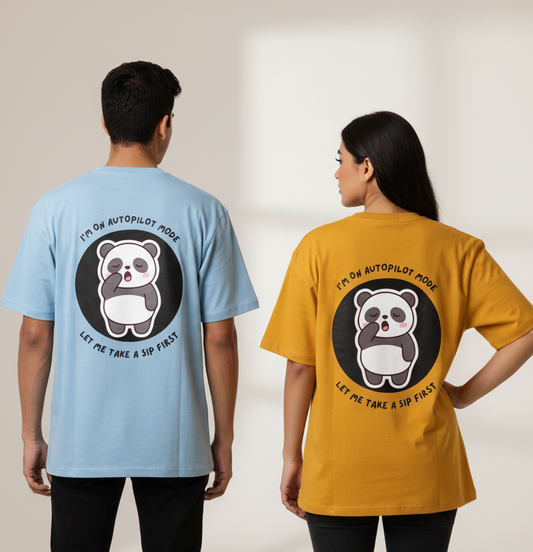 Autopilot mode Unisex Oversized T-Shirt
