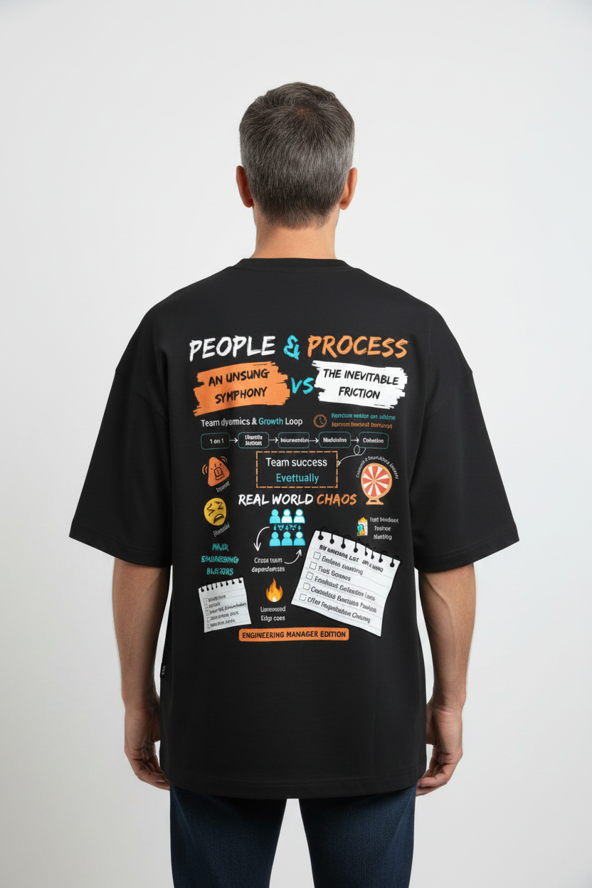Engineering Manager Limited Edition Unisex Terry Oversized Tee