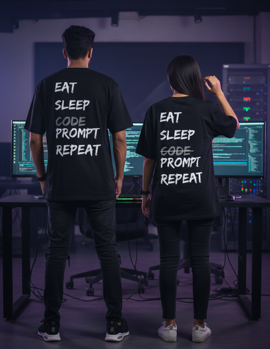 Prompt Engineer Unisex Oversized T-Shirt
