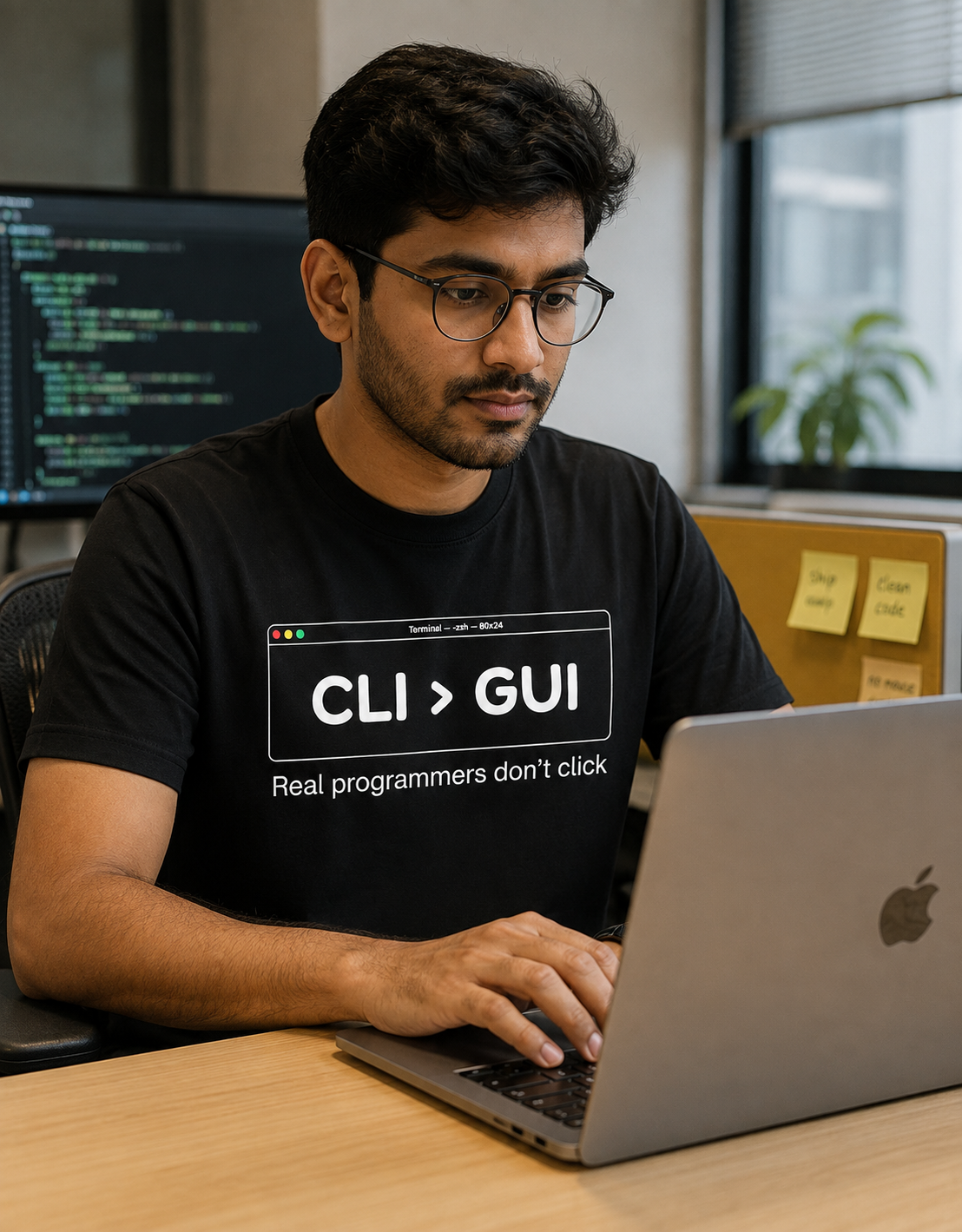 CLI > GUI classic T-shirt for CLI and terminal lovers.
