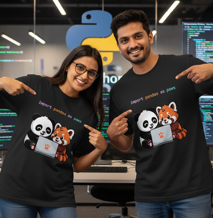 Python pandas Unisex Classic T-Shirt