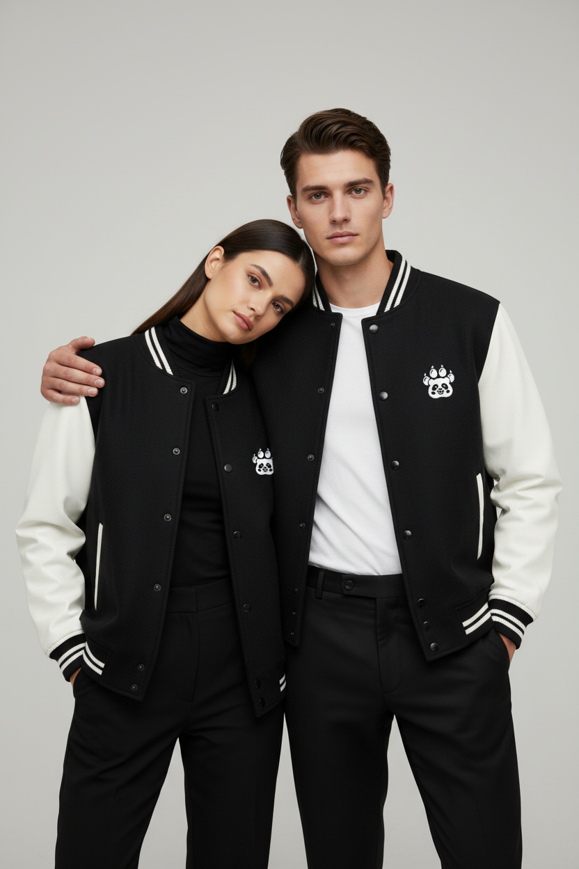 PP Exclusive Embroidered Unisex Varsity Jacket