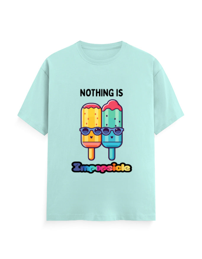 Nothing is impopsicle humour graphic off white classic tee