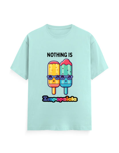 Nothing is impopsicle humour graphic off white classic tee