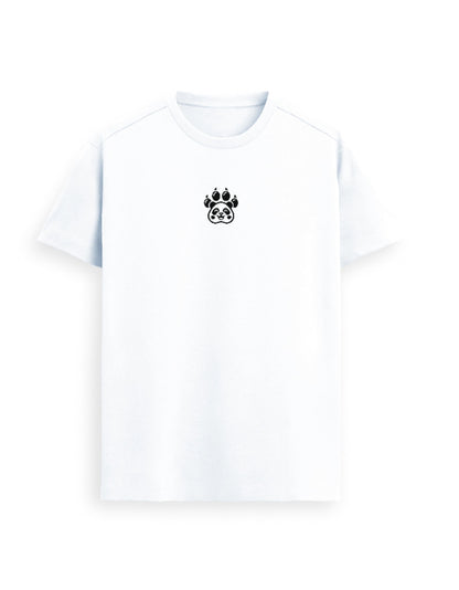 PP Exclusive white center supima cotton t-shirt