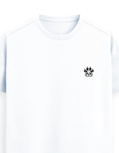 Panda Paws Exclusive White Supima Cotton Tee