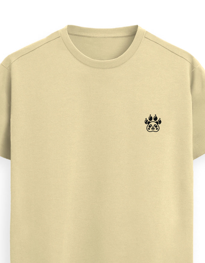 Panda Paws Exclusive Yellow Supima Cotton Tee
